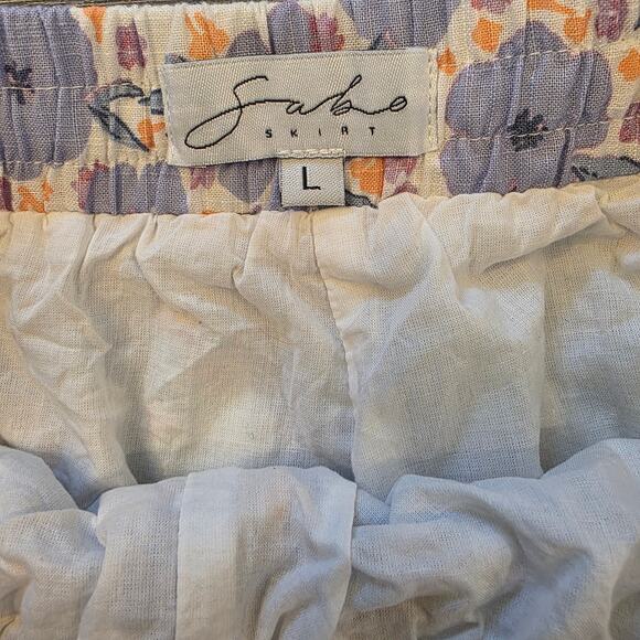 Sabo Skirt Alita Top and shorts two piece floral set - Picture 6 of 12